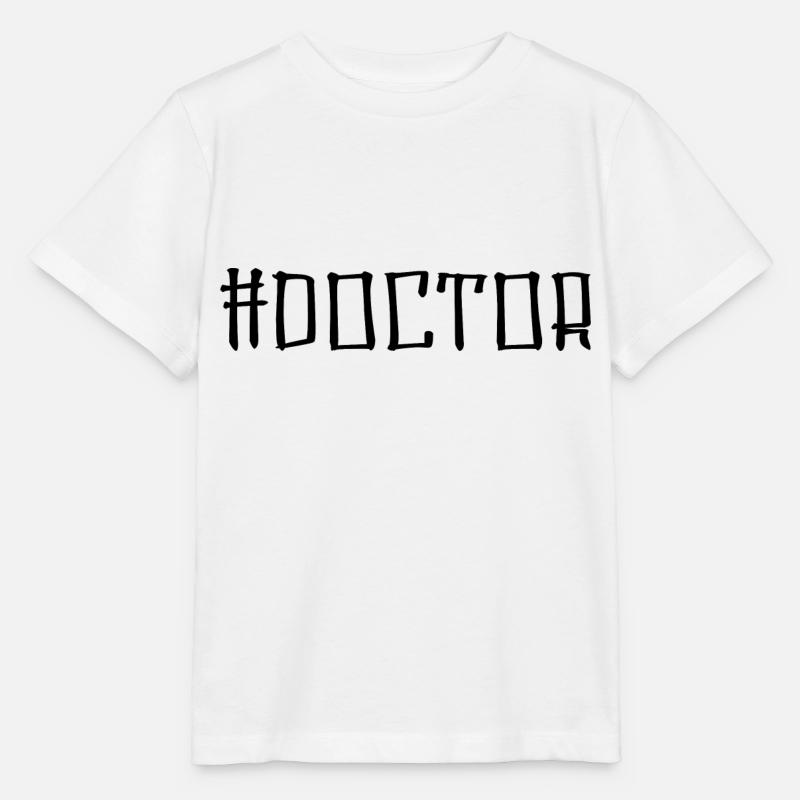 Doctor Phd Student Cadeau - T-shirt bio MINI CREATOR Stanley/Stella Enfant - blanc
