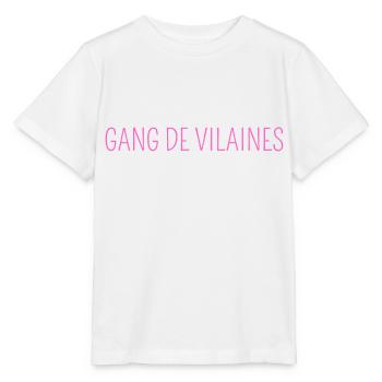 Gang de vilaines - T-shirt bio MINI CREATOR Stanley/Stella Enfant - blanc - Devant - Maike (125cm)