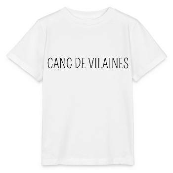 Gang de vilaines - T-shirt bio MINI CREATOR Stanley/Stella Enfant - blanc - Devant - Maike (125cm)