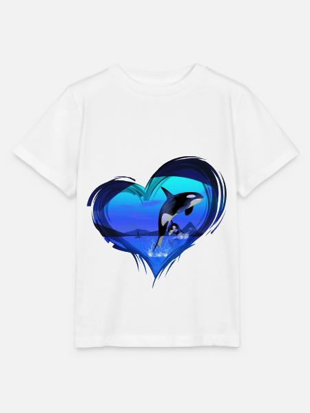 Orca - Stanley/Stella Kinder T-Shirt MINI CREATOR - Weiß