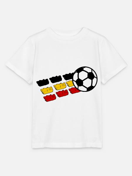 Belgische Fans - Stanley/Stella Kinder T-Shirt MINI CREATOR  - Weiß