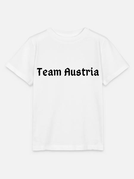 Team Austria - Stanley/Stella Kinder T-Shirt MINI CREATOR - Weiß