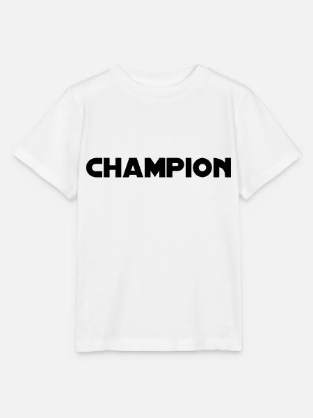 Champion - Stanley/Stella Kinder T-Shirt MINI CREATOR  - Weiß