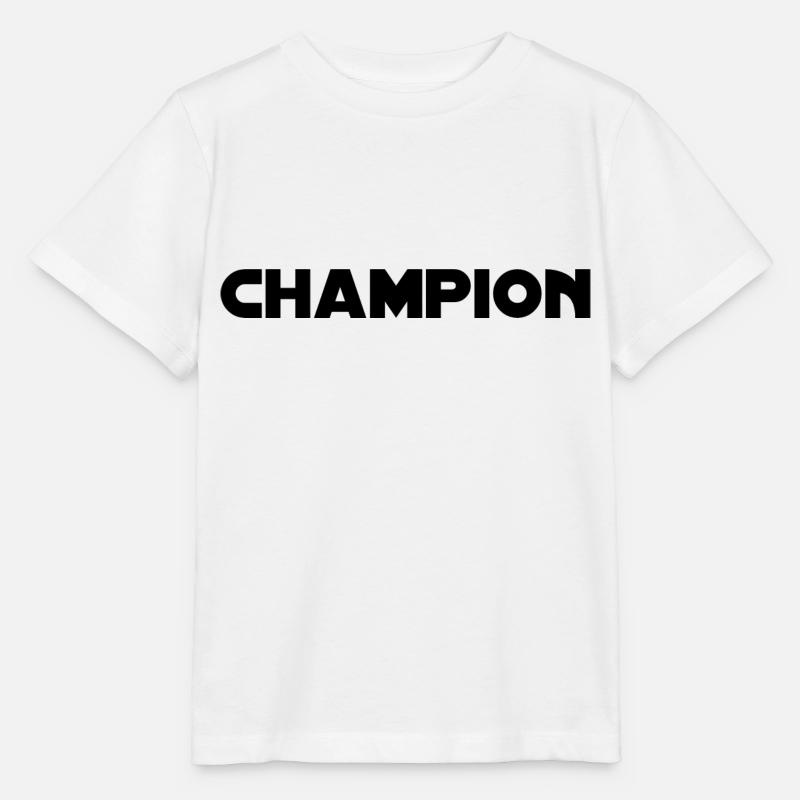 Champion - T-shirt bio MINI CREATOR Stanley/Stella Enfant - blanc