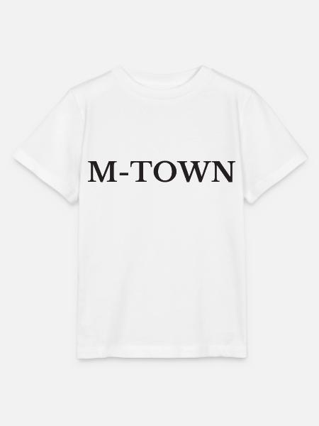 München M-Town - Stanley/Stella Kinder T-Shirt MINI CREATOR - Weiß