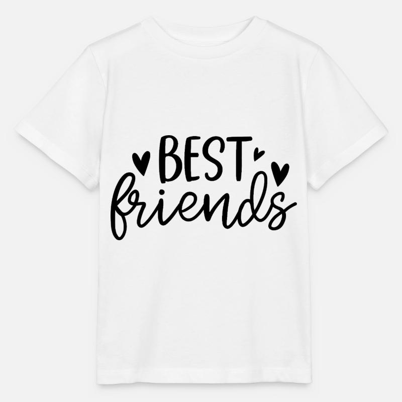 Best Friends - Stanley/Stella Kinder T-Shirt MINI CREATOR  - Weiß