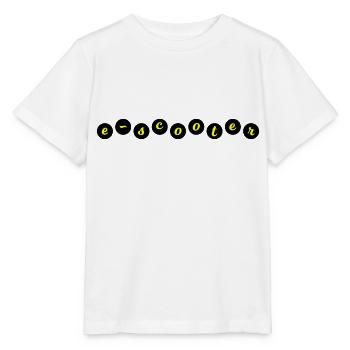 E-Scooter Roller Scooter - T-shirt bio MINI CREATOR Stanley/Stella Enfant - blanc - Devant - Maike (125cm)