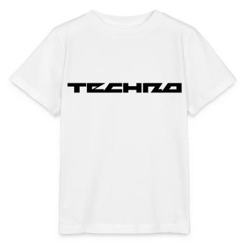 Techno Festival - Stanley/Stella Kinder T-Shirt MINI CREATOR  - Weiß - Vorne - Maike (125cm)