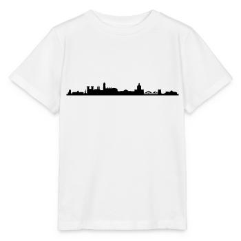 Skyline Lissabon - Stanley/Stella Kinder T-Shirt MINI CREATOR  - Weiß - Vorne - Maike (125cm)
