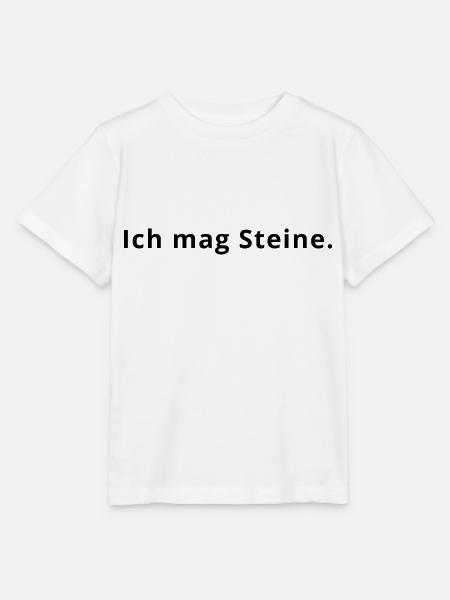Steine - Stanley/Stella Kinder T-Shirt MINI CREATOR - Weiß