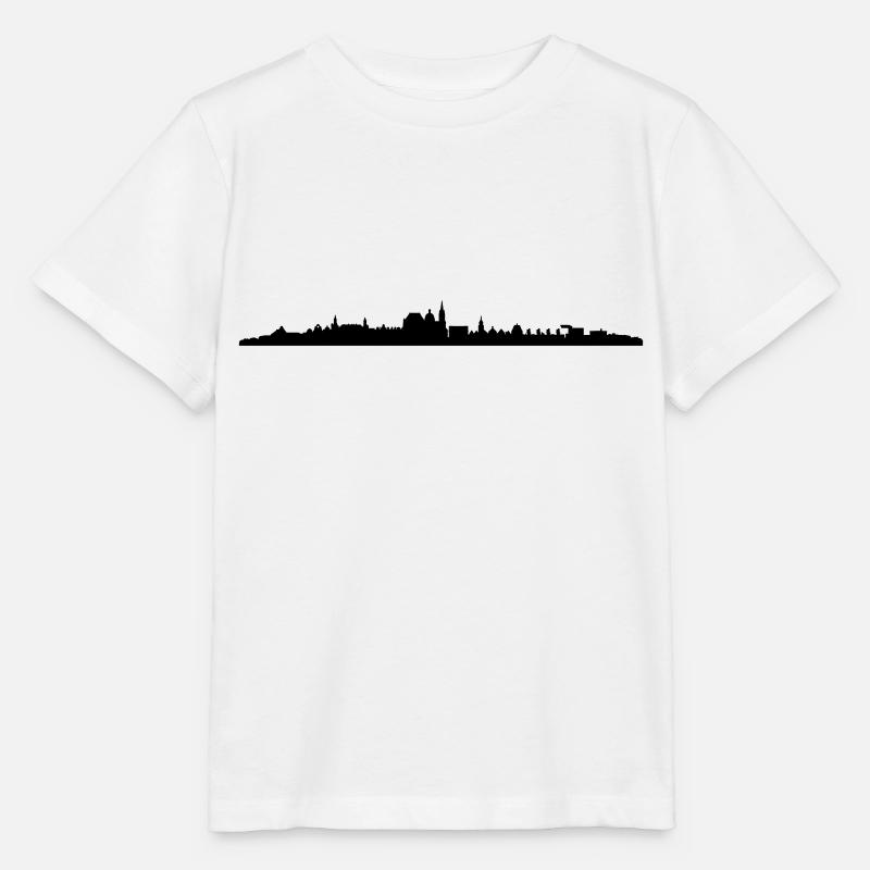 Skyline Aachen - Stanley/Stella Kinder T-Shirt MINI CREATOR  - Weiß