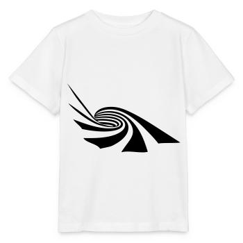 Vector Spirale - Stanley/Stella Kinder T-Shirt MINI CREATOR  - Weiß - Vorne - Maike (125cm)
