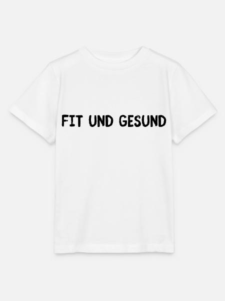 Fit und gesund - Stanley/Stella Kinder T-Shirt MINI CREATOR  - Weiß