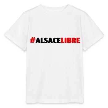 #ALSACELIBRE - FREE ALSACE - Stanley/Stella MINI CREATOR Kids’ T-Shirt - white - Front - Maike (125cm)