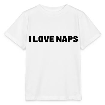J’adore les siestes - T-shirt bio MINI CREATOR Stanley/Stella Enfant - blanc - Devant - Maike (125cm)