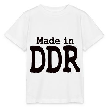 ddr east Germany east ossi moped sachsen - Stanley/Stella MINI CREATOR Kids’ T-Shirt - white - Front - Maike (125cm)