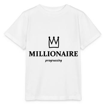 Le nouveau millionnaire - T-shirt bio MINI CREATOR Stanley/Stella Enfant - blanc - Devant - Maike (125cm)