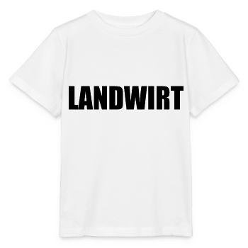 Landwirt - Stanley/Stella Kinder T-Shirt MINI CREATOR  - Weiß - Vorne - Maike (125cm)