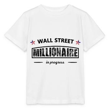 Les millionnaires de Wall Street - T-shirt bio MINI CREATOR Stanley/Stella Enfant - blanc - Devant - Maike (125cm)