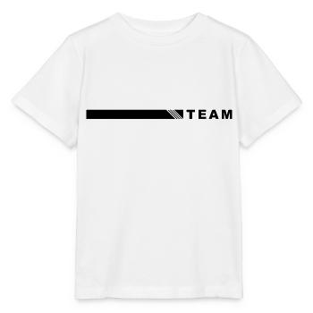 Team on the right with - Stanley/Stella MINI CREATOR Kids’ T-Shirt - white - Front - Maike (125cm)