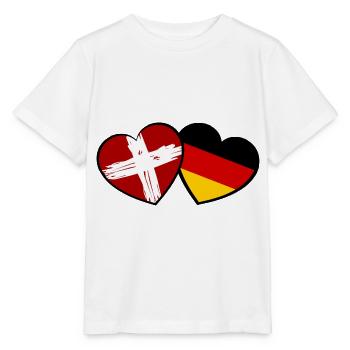 Suisse Allemand Amour - T-shirt bio MINI CREATOR Stanley/Stella Enfant - blanc - Devant - Maike (125cm)