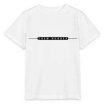 Membre d’équipage - T-shirt bio MINI CREATOR Stanley/Stella Enfant - blanc - Devant - Maike (125cm)