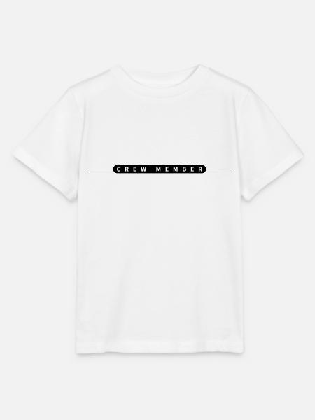 Crew Mitglied - Stanley/Stella Kinder T-Shirt MINI CREATOR  - Weiß