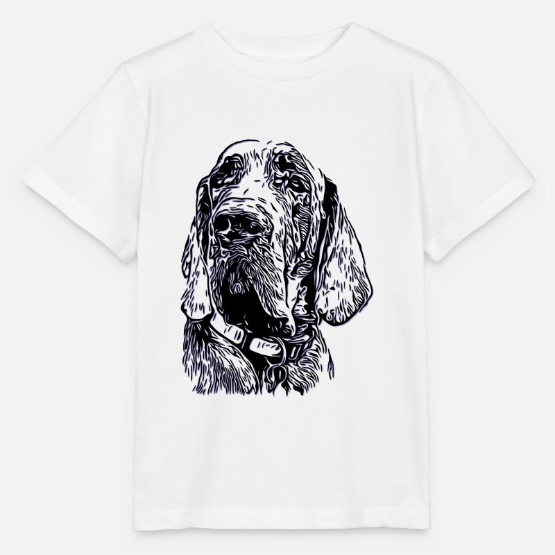 Hund Dogge Schwarz Grau - Stanley/Stella Kinder T-Shirt MINI CREATOR  - Weiß