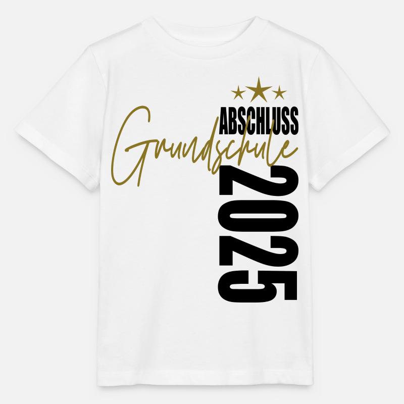 Abschluss 2025 Grundschule - Stanley/Stella Kinder T-Shirt MINI CREATOR  - Weiß