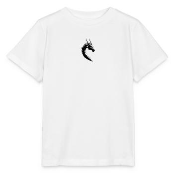 Long - Dragon chinois - T-shirt bio MINI CREATOR Stanley/Stella Enfant - blanc - Devant - Maike (125cm)