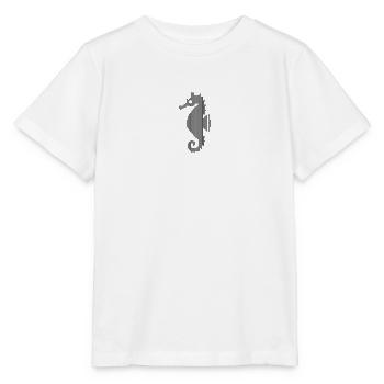 Seahorses marine animals - Stanley/Stella MINI CREATOR Kids’ T-Shirt - white - Front - Maike (125cm)