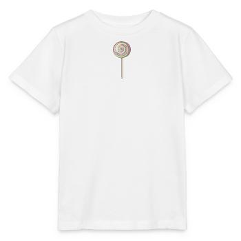 Des sucettes - T-shirt bio MINI CREATOR Stanley/Stella Enfant - blanc - Devant - Maike (125cm)