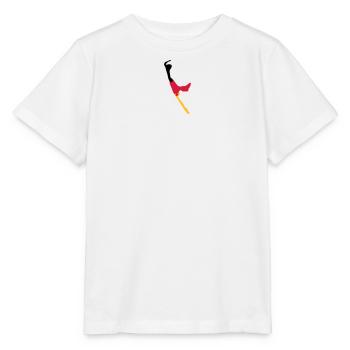 Sylt Puzzle - schwarz rot gold - Stanley/Stella Kinder T-Shirt MINI CREATOR  - Weiß - Vorne - Maike (125cm)