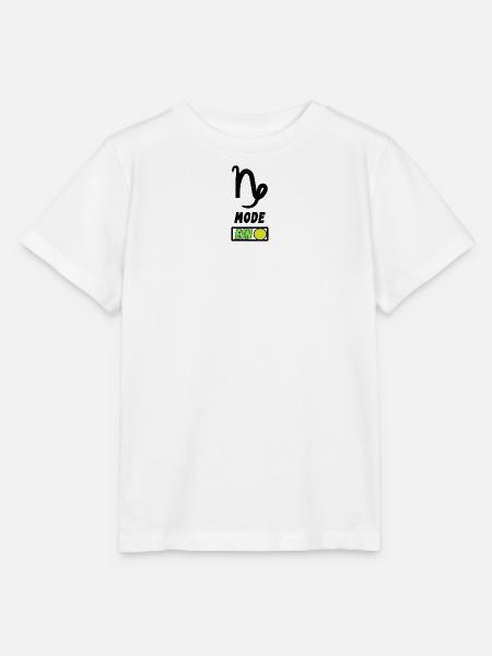 Steinbock Sternzeichen Horoskop Statement - Stanley/Stella Kinder T-Shirt MINI CREATOR - Weiß