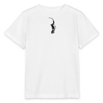 Kopf - gezeichnet - Stanley/Stella Kinder T-Shirt MINI CREATOR  - Weiß - Vorne - Maike (125cm)