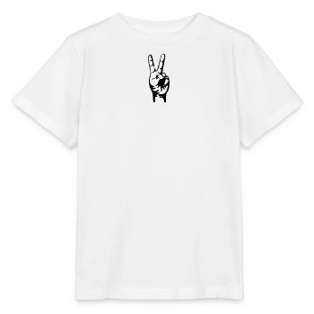 biker wave - Stanley/Stella Kinder T-Shirt MINI CREATOR  - Weiß - Vorne - Maike (125cm)
