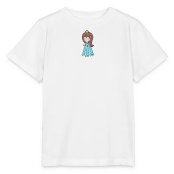 Princesse - T-shirt bio MINI CREATOR Stanley/Stella Enfant - blanc - Devant - Maike (125cm)