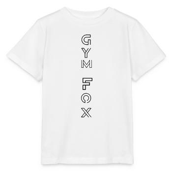 GYM FOX - Motivating Gym and Fitness Designs - Stanley/Stella MINI CREATOR Kids’ T-Shirt - white - Front - Maike (125cm)