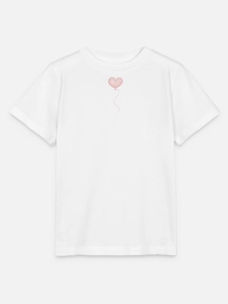 Luftballon herz - Stanley/Stella Kinder T-Shirt MINI CREATOR  - Weiß