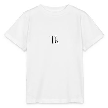 Capricorne - T-shirt bio MINI CREATOR Stanley/Stella Enfant - blanc - Devant - Maike (125cm)