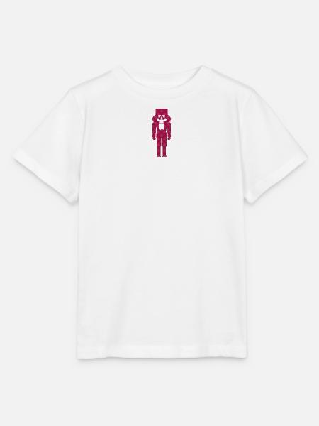 Nussknacker Weihnachten Deko Struktur Muster - Stanley/Stella Kinder T-Shirt MINI CREATOR  - Weiß