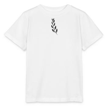 Magnolien Zweig - Stanley/Stella Kinder T-Shirt MINI CREATOR  - Weiß - Vorne - Maike (125cm)