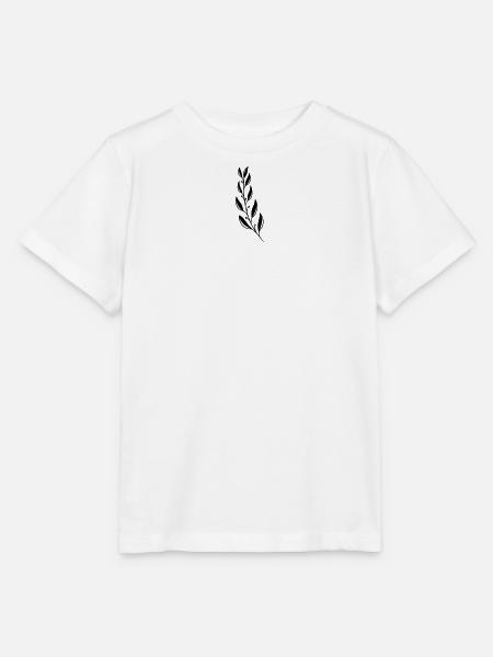 Magnolien Zweig - Stanley/Stella Kinder T-Shirt MINI CREATOR - Weiß