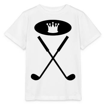 golfschläger - Stanley/Stella Kinder T-Shirt MINI CREATOR  - Weiß - Vorne - Maike (125cm)