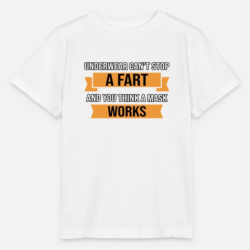 Unterwäsche kann einen nicht stoppen - Stanley/Stella Kinder T-Shirt MINI CREATOR  - Weiß