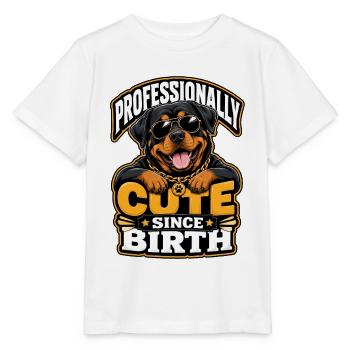 Rottweiler - Stanley/Stella Kinder T-Shirt MINI CREATOR  - Weiß - Vorne - Maike (125cm)