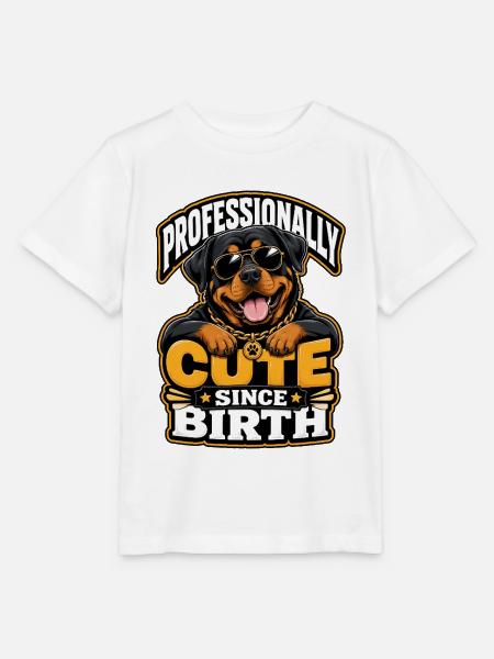 Rottweiler - Stanley/Stella Kinder T-Shirt MINI CREATOR  - Weiß