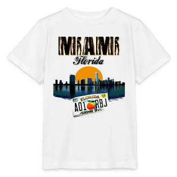 MIAMI - Stanley/Stella Kinder T-Shirt MINI CREATOR  - Weiß - Vorne - Maike (125cm)