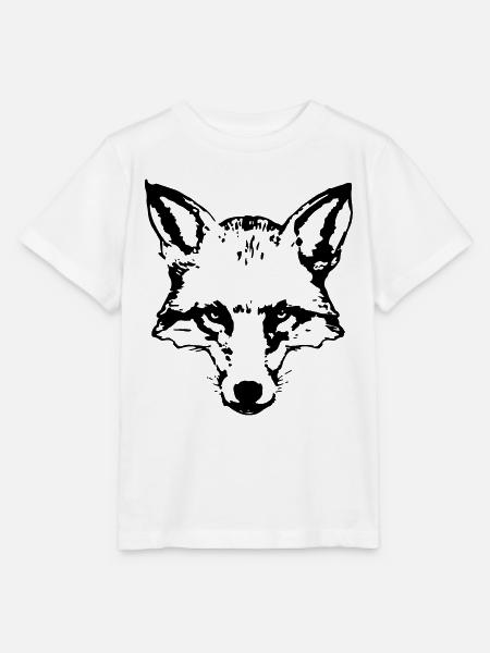 fox_head - Stanley/Stella Kinder T-Shirt MINI CREATOR  - Weiß