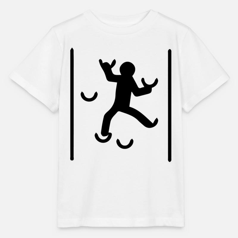 Bouldern Klettern Climbing - Stanley/Stella Kinder T-Shirt MINI CREATOR  - Weiß
